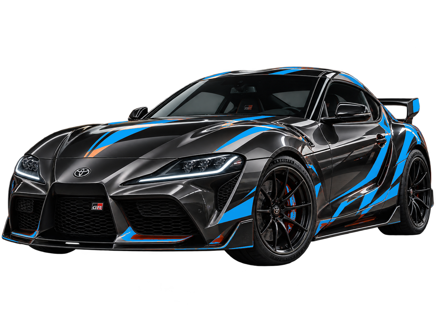 Automóvil con personalización DS Custom Wraps